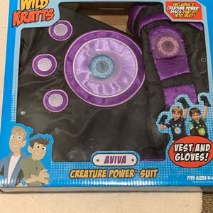 Wild Kratts vest and gloves